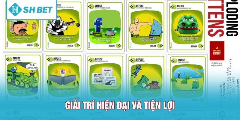 Giải trí hiện đại và tiện lợi