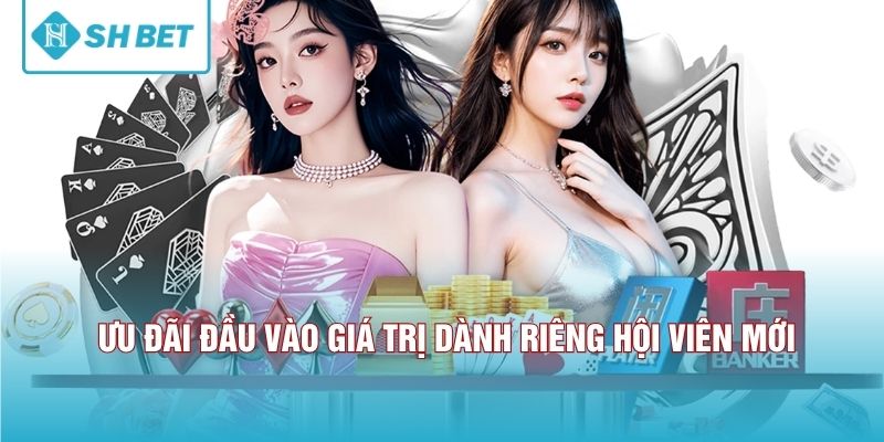 Ưu đãi đầu vào giá trị dành riêng hội viên mới.